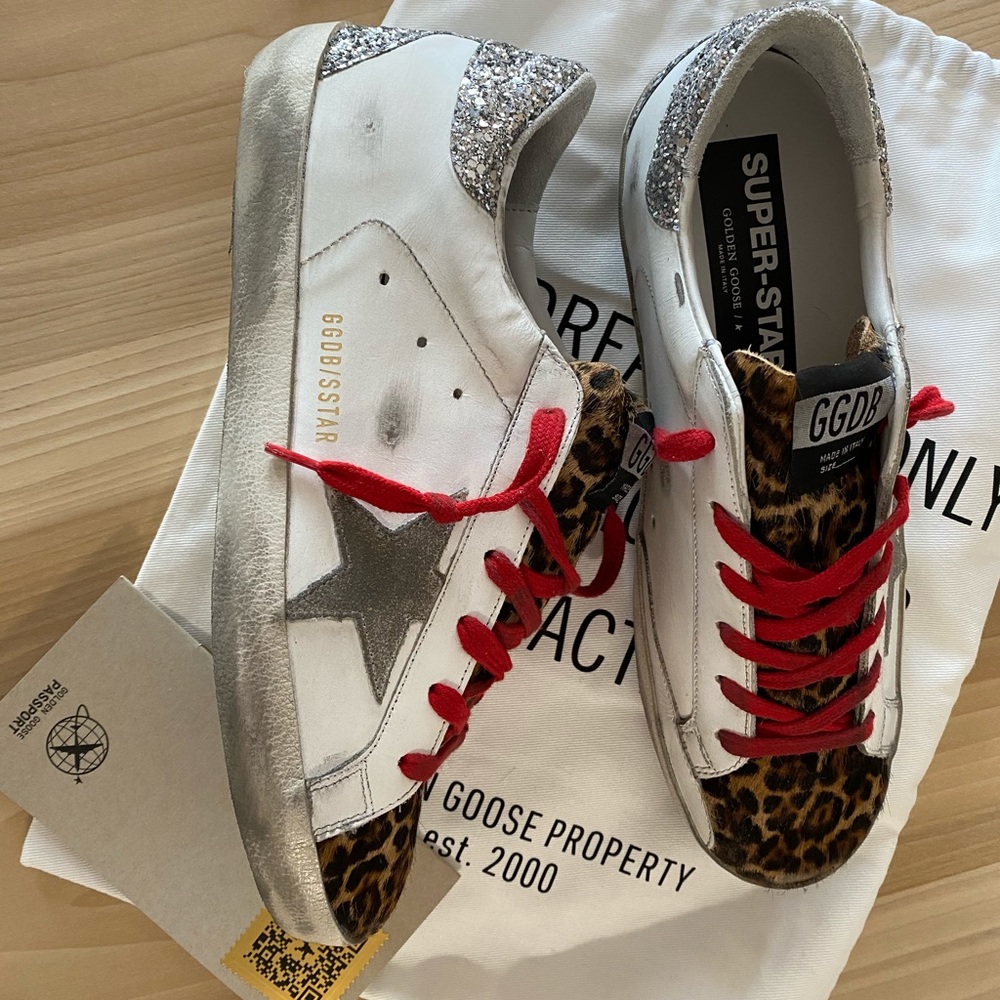 Leopard Golden Goose